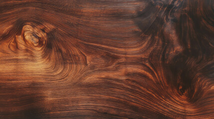 Poster - Dark wood texture with deep grain for rustic design and decor