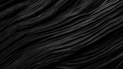 Poster - Dark wood texture with deep scratches for rustic design concepts