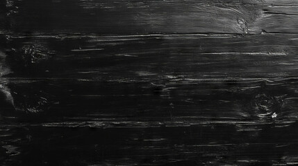Poster - Rustic dark wood background with deep scratches for vintage design