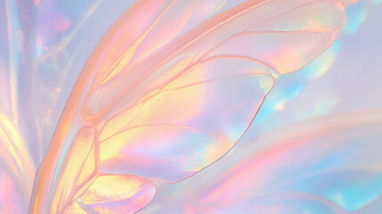 Poster - Ethereal butterfly wings texture for creative design and backgrounds