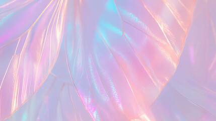 Poster - Delicate pastel butterfly wings texture for nature inspired design