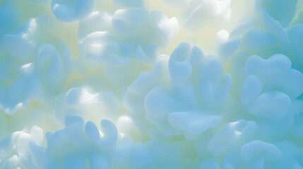 Poster - Soft floral foam texture background for creative design