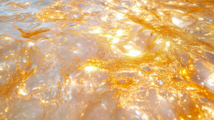 Aufkleber - Luxurious gold and pearl inlay background texture for elegant designs