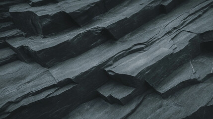 Poster - Gray quartzite texture background for design and decoration