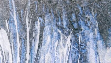 Aufkleber - abstract textured blue and black brushstrokes on fabric surface, artistic background for design, printing, and digital use

