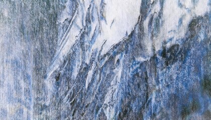 Poster - abstract textured blue and black brushstrokes on fabric surface, artistic background for design, printing, and digital use

