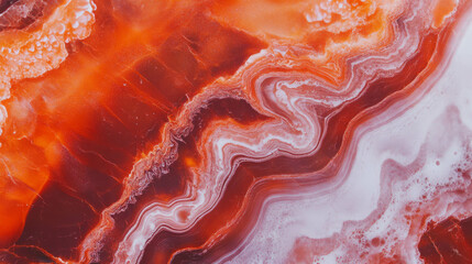 Poster - Abstract marble background with swirling patterns in warm tones for interior design