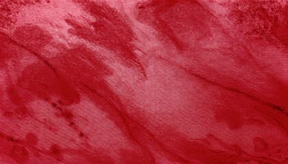 Aufkleber - velvety red fabric texture with soft abstract watercolor-style patterns, ideal for backgrounds, textiles, and design projects

