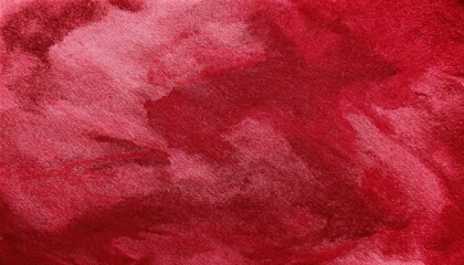 Aufkleber - velvety red fabric texture with soft abstract watercolor-style patterns, ideal for backgrounds, textiles, and design projects

