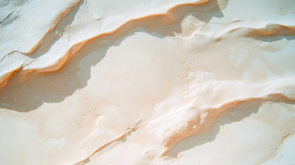 Aufkleber - Beige clay texture background with smooth surface for design and art projects