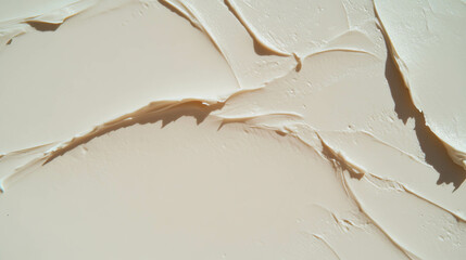 Poster - Smooth pale beige sand texture background for design and crafts