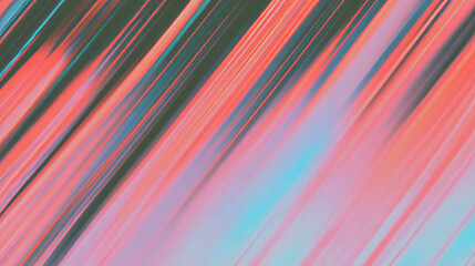 Poster - Vibrant abstract background with diagonal lines and varied thickness for design use