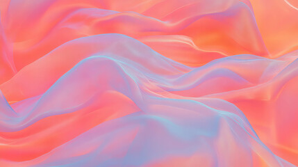 Poster - Pastel ribbon texture background with soft, delicate colors for creative design