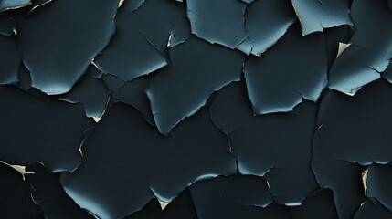 Poster - Abstract peeling paint texture with faded dark colors for artistic design
