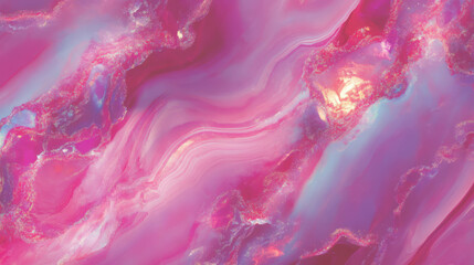 Poster - Pink quartzite texture with crystalline patterns for design