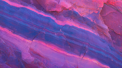 Poster - Vibrant quartzite texture with metamorphic foliation for artistic design