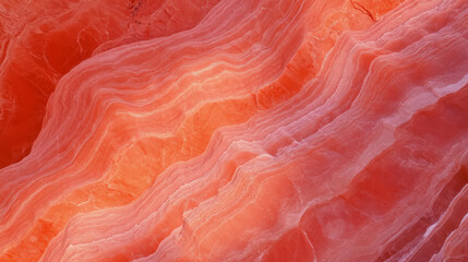 Poster - Rippled quartzite texture with vibrant patterns for natural design concepts