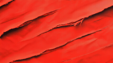 Poster - Vibrant ripped fabric texture with frayed edges - perfect for textile design projects