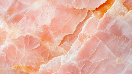 Aufkleber - Quartzite texture in pink and orange hues for design and decoration