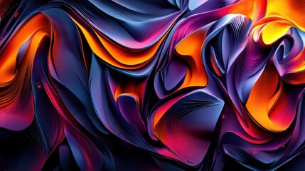 Poster - Vibrant Bold Graphics with Isolated Background Design