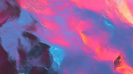 Poster - Abstract background with scratched and dented metallic texture