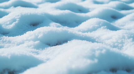 Poster - Snow covered roof texture with soft white patterns for winter design