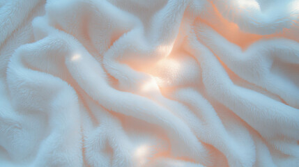 Poster - Cozy soft beanbag texture with gentle folds for comfort and warmth
