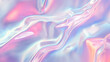 © annetdebar - Abstract fluid soft brushed aluminum texture in pastel colors for modern design projects