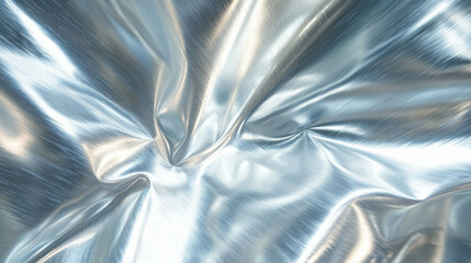 Aufkleber - Shimmering soft brushed aluminum texture for modern industrial design