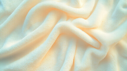 Aufkleber - Soft chenille fabric texture background for cozy design themes