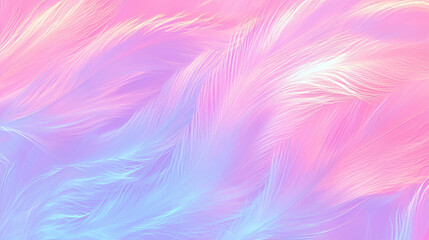 Aufkleber - Soft down feather texture in pastel pink and blue background for design
