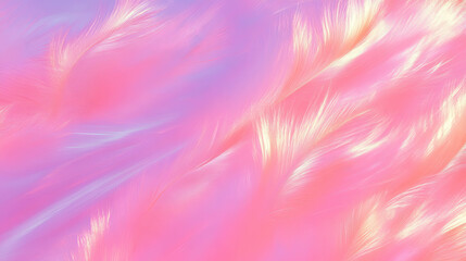 Poster - Dreamy soft feather texture with pastel hues for delicate background designs