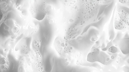 Poster - Light and airy soft foam texture for design and decoration projects