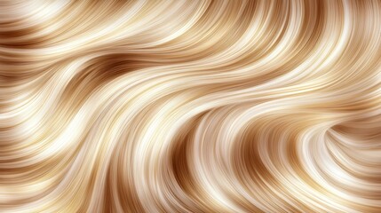 Poster - light smooth and shiny blond hair texture background 