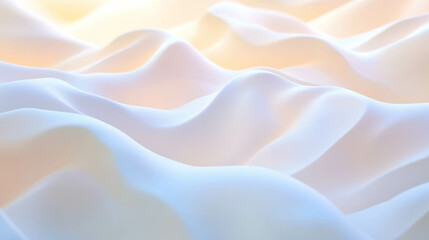 Poster - Serene sand dunes with soft flowing texture for tranquil design backgrounds