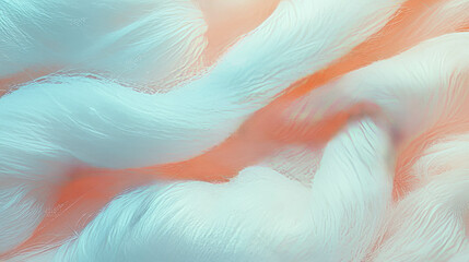 Poster - Soft wool texture with delicate weave in pastel colors for decorative design