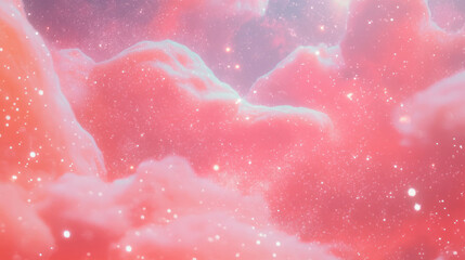 Poster - Enchanting stardust background with sparkling texture and soft atmosphere for design