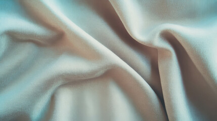 Poster - Textured background with subtle herringbone pattern on soft fabric for design and craft projects