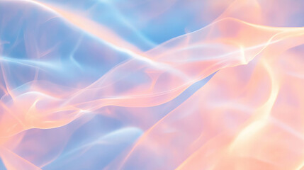 Poster - Abstract background of swirling colorful smoke with pastel hues for design and art projects