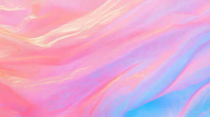 Poster - Pastel canvas texture with loose weave for artistic backgrounds and designs