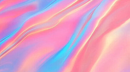 Poster - Vibrant pastel canvas texture with soft wave patterns for creative design