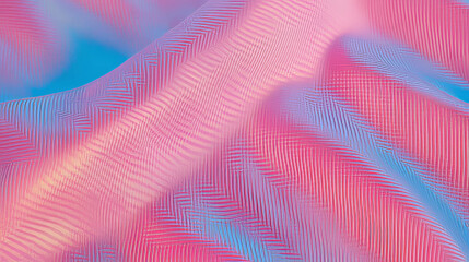 Poster - Abstract pastel canvas texture with vibrant pink and blue patterns for artistic design