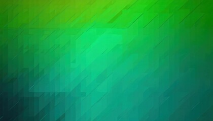 Poster - abstract polygonal green gradient background with subtle geometric texture, perfect for digital design, web graphic