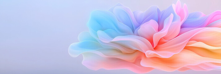 Poster - Hyperrealistic close-up revealing a glowing organic blossom layered with fine textures and