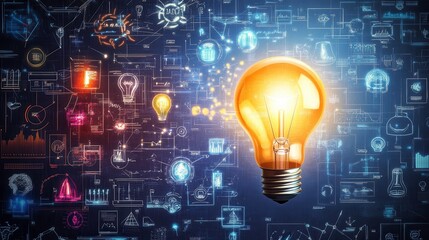 Poster - Innovative Light Bulb Concept in Education Technology
