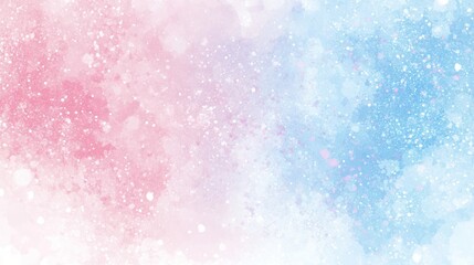 Poster - Soft pastel ombre background with glitter effect