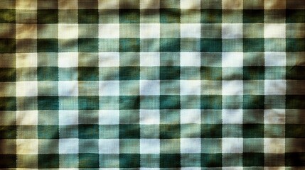 Poster - Charming blue and white plaid fabric perfect for home decor, craft projects, and fashion accessories