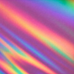 vibrant holographic gradient – abstract light reflection with iridescent colors