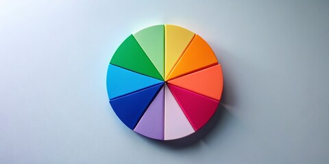 Poster - Minimalist 29-Segment Pie Chart Infographic Data Visualization