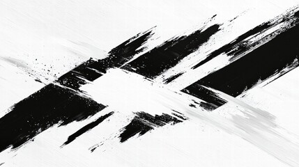 Poster - Elegant black and white background with subtle gradients for creative and minimalist designs